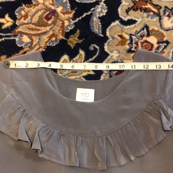 Silk Anthropologie shirt - Picture 2 of 9